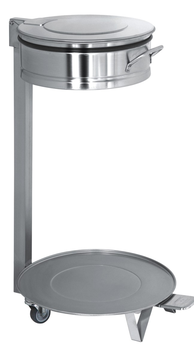 Inox kanta za otpatke sa nosačem za vreće