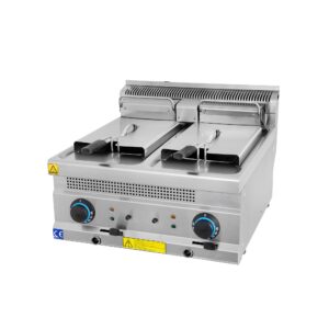 Električna friteza sa 2 korita 8+8L