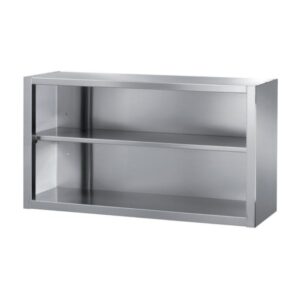 Inox viseći ormarić otvoreni 1200x400x600 mm