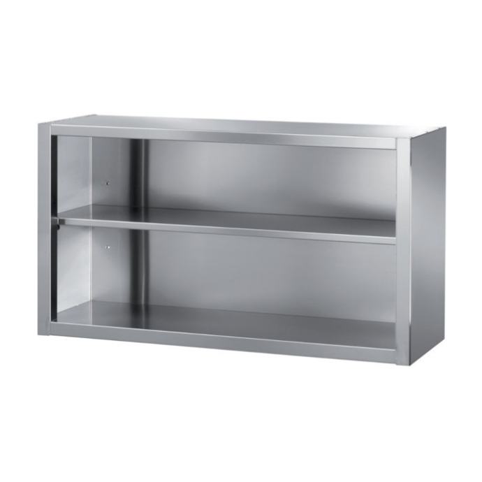 Inox viseći ormarić otvoreni 1200x400x600 mm