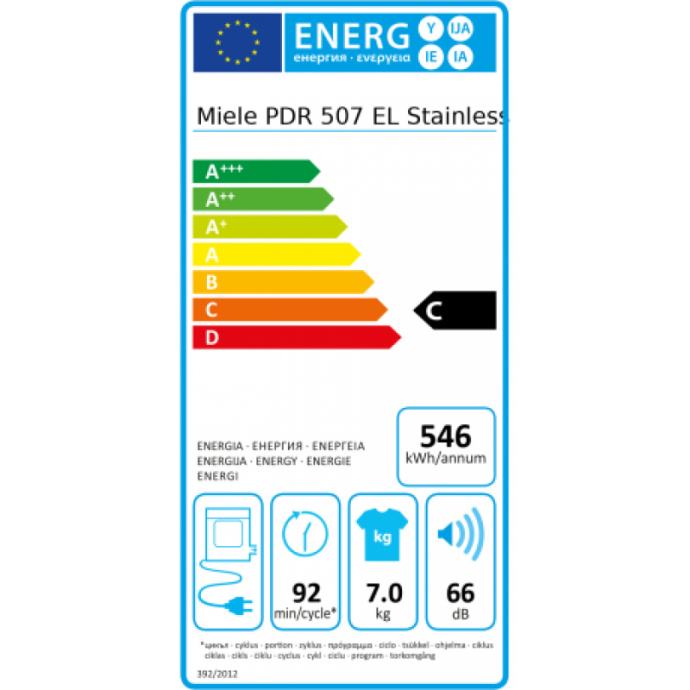 Profesionalna susilica rublja pdr 507 el lw miele slika 166377433