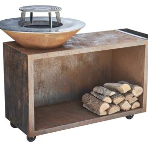 Rostilji kuhanje otvorenom flame slika 274984659