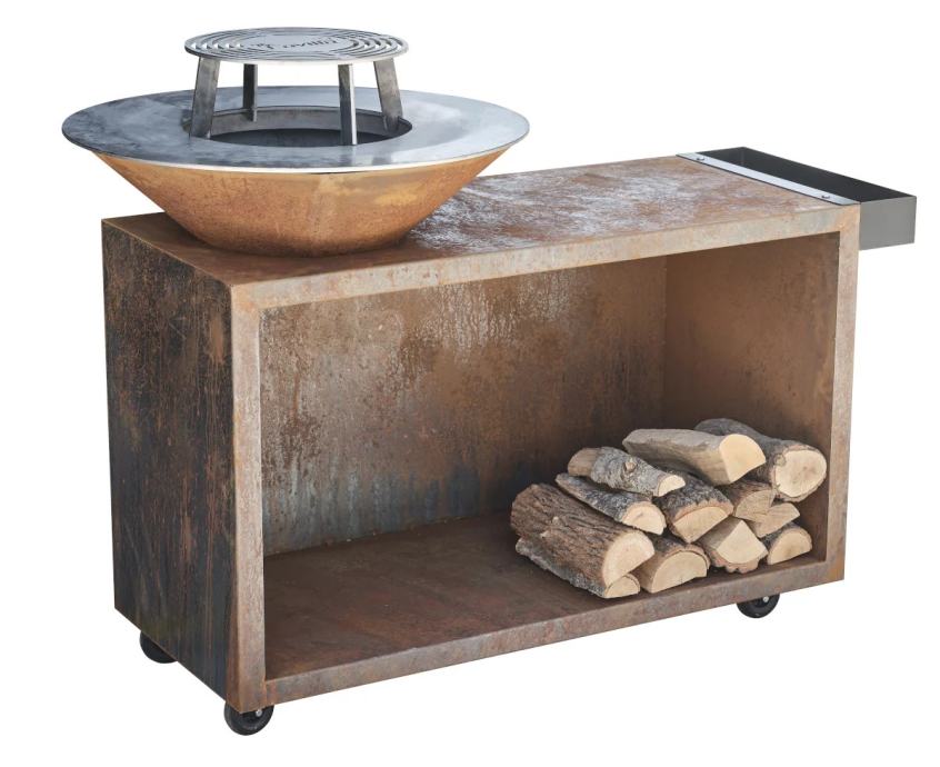 Rostilji kuhanje otvorenom flame slika 274984659